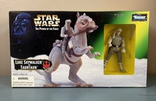 Star Wars Power of the Force - Luke Skywalker and Tauntaun NEW Sealed 1997 VTG