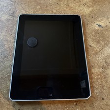 Apple iPad 1st Generation 2010 White 32GB BROWEN No Power Cord  