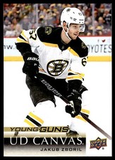 2018-19 Upper Deck UD Canvas Jakub Zboril Boston Bruins #C235