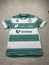 Charly Santos Laguna 2023/2024 Football Soccer Jersey Striped Mens Medium