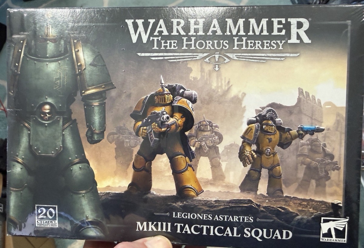 40K Horus Heresy Space Marines MKIII - 40 Punte Spallacci E Braccia Tattiche