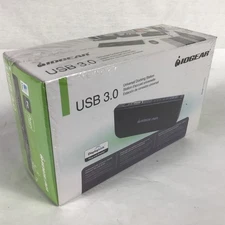 IOGear GUD300 USB 3.0 Universal Docking Station w/ Cables - New Sealed