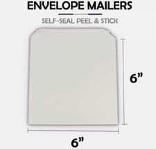 Self Seal 6x6" Cardboard Mailer Envelopes Photo Shipping Packaging 500 250 more