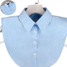 Business Wear Korean Style New Cotton Women's Shirt Fake Collar Blouse Collar
