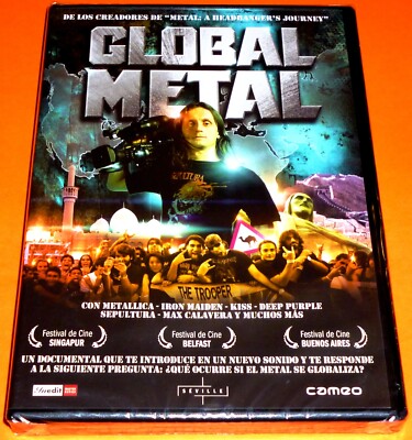 GLOBAL METAL - Sam Dunn / Scot McFadyen (Dvd R2) V.O.S.E. - Precintado