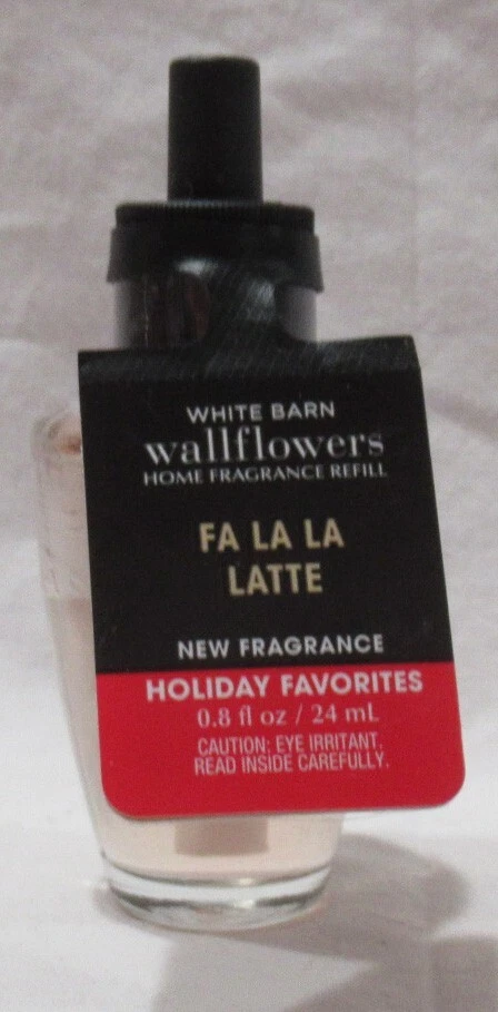 White Barn Bath & Body Works Wallflower Refill Bulb Lot Set of 5 FA LA LA LATTE - Image 2 of 3