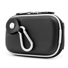 Small EVA Compact Camera Carry Case Pouch Bag W/ Clip For KODAK PIXPRO FZ55/FZ53
