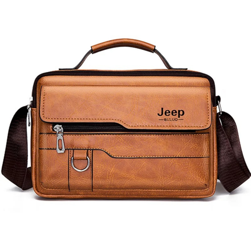 Bolso de hombro para hombre de moda de cuero PU para hombre - Imagen 6 de 6