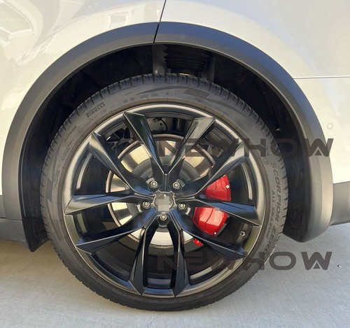 Brake Caliper Covers For Tesla Model S/X 2022-2025 Accessories With Letter Decal - Picture 8 of 9