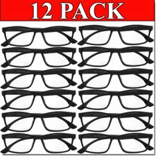 READING GLASSES MENS WOMENS READERS UNISEX 12 PACK WHOLESALE BULK LOT NEW