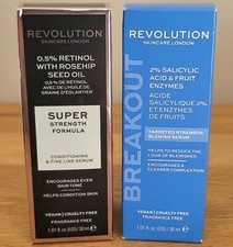 Revolution Skincare London Breakout Blemish /Conditioning  Fine Lines Serum Set