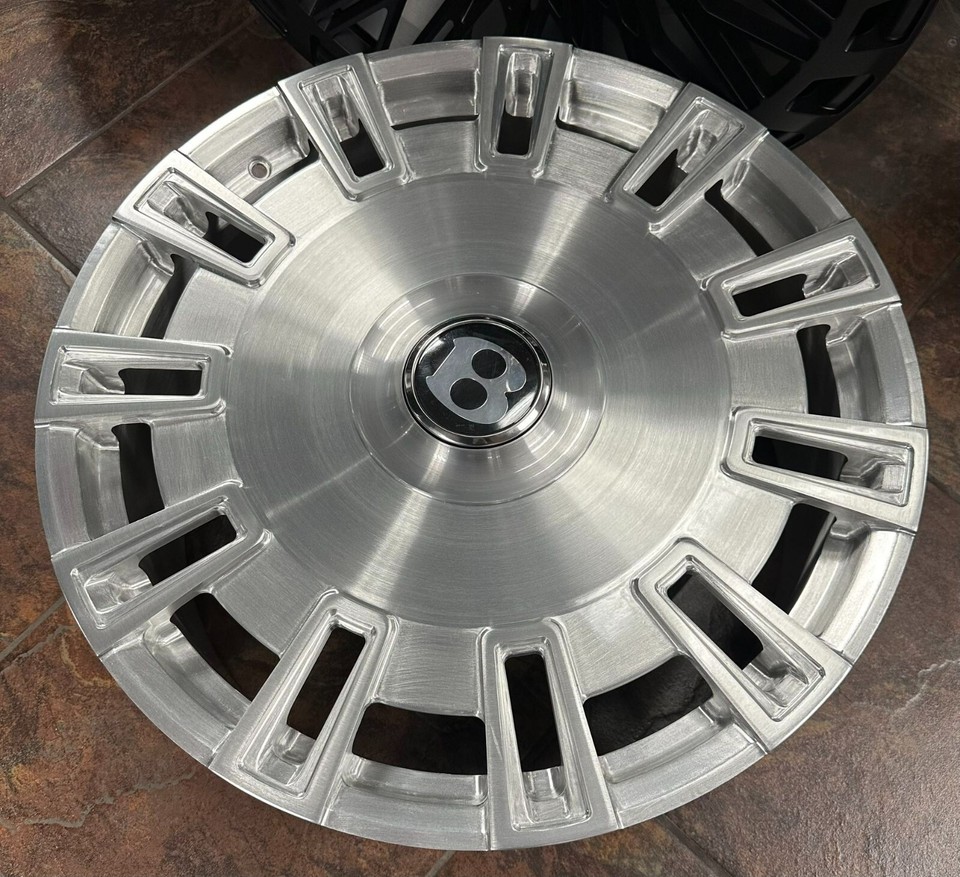 22'' Forged Wheels Continental Tires Bentley GT Silver S63 S580 Flying ...