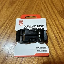 Gear Aid Dual-Adjust Buckle Kit For 1” Webbing No-Sew Replacement Repair