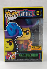 Funko Pop Disney Villains Captain Hook Peter Pan Hot Topic Exclusive #1081