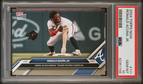 2024 Topps Now 111 Ronald Acuña Jr.
