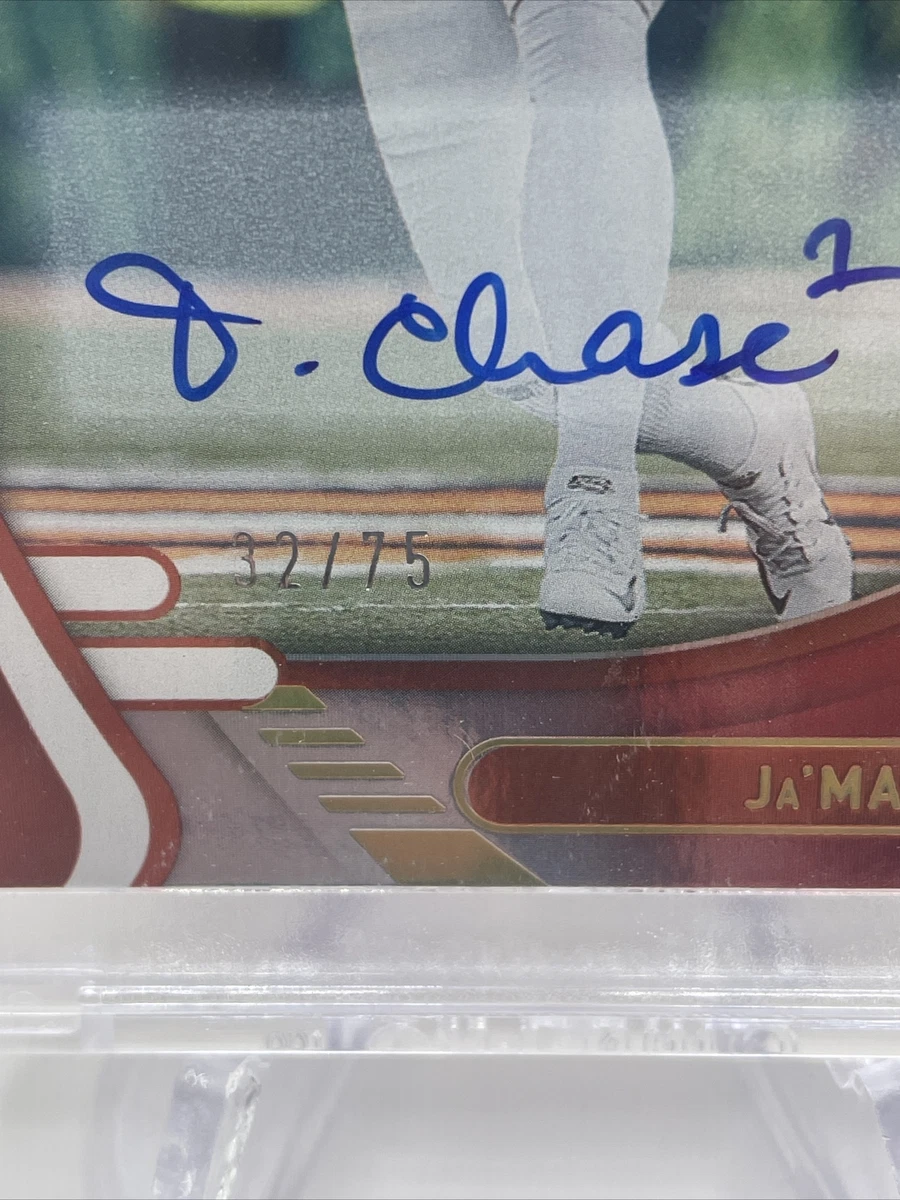 2021 Panini Absolute Rookie On Card Auto #105 Ja'Marr Chase /75 Sealed