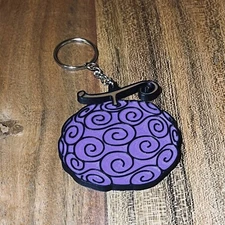 Anime Manga Keychain One Piece Devil Fruit Gomu Gomu No Mi Fruit gift decoration
