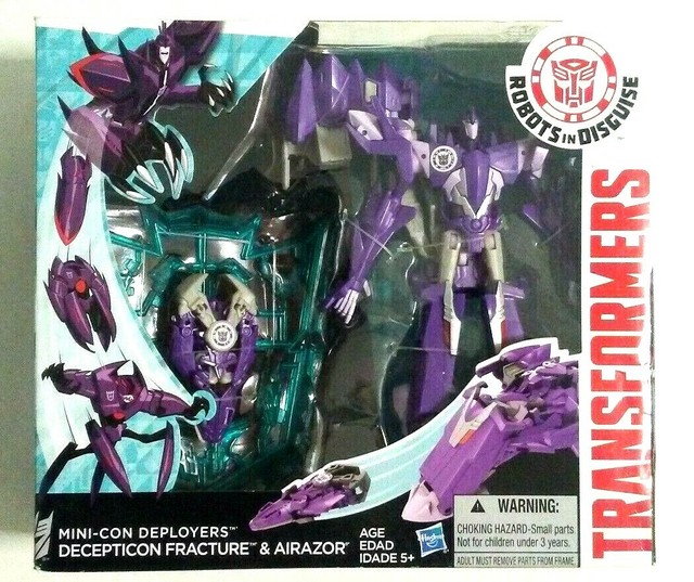 Transformers Fracture Airazor Robots in Disguise Mini-con Deployers Decepticon for sale online