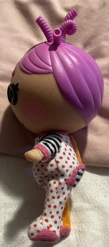 LalaLoopsy Littles Silly Pink Hair Snuggle Stuff Doll In Pajamas - Picture 3 of 5