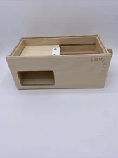 LOVEVERY Wooden Counting Slider Box Montessori Learning Educational Kids Toy