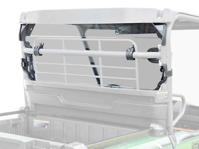 SuperATV Light Tint Rear Windshield for Kawasaki Mule Pro MX (2019+)