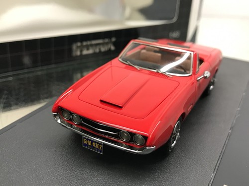 MATRIX 10701-032 GHIA 450 SS CONVERTIBLE 1966 -RED 1:43- GOOD IN BOX - Bild 5 von 10