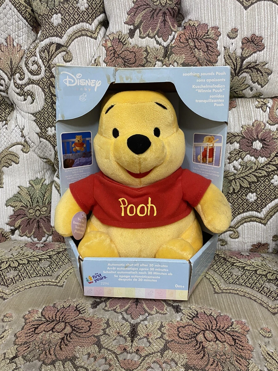 Disney Baby Pooh Plush Sleep Sounds Soothing Stuffed Bear 10