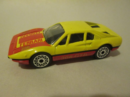 1981 Matchbox Yellow Ferrari 308 GTB 