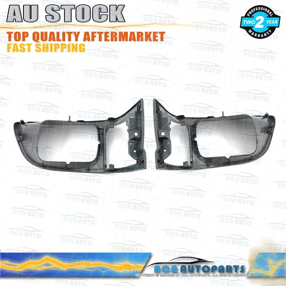 for Toyota Hiace 1998-2005 L+R Set DarkGray Headlight Surround Pair New AU Stock - image 4 of 4