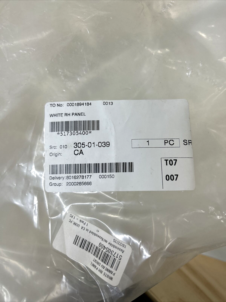 Ski-Doo BRP OEM White Right Hand Panel 517305400 for sale online