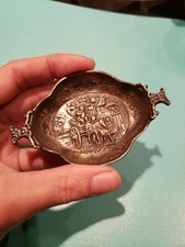 Wine Tasting Cup Salt Dip Cellar Handles marked GERO 90 Gerfabriek Georg Nillson