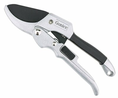 Gonicc 8'' Profi Gartenschere SK-5 Stahl Klinge Scharf Amboss Gartenschere NEU