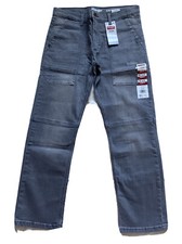 Wrangler Boys Utility 4-Way Flex Slim Fit Jeans Size 14 Husky