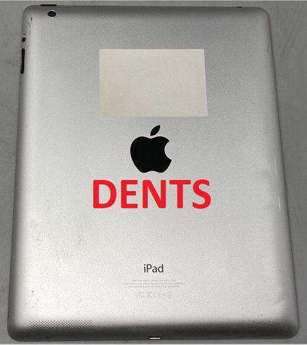 Apple iPad 4 A1458 16GB Wi-Fi Only Space Gray iOS Tablet-C/DENT/See Desp - Afbeelding 3 van 11