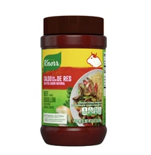 Knorr Shelf-Stable Granulated Beef Bouillon Seasoning, 2.0 lb Jar