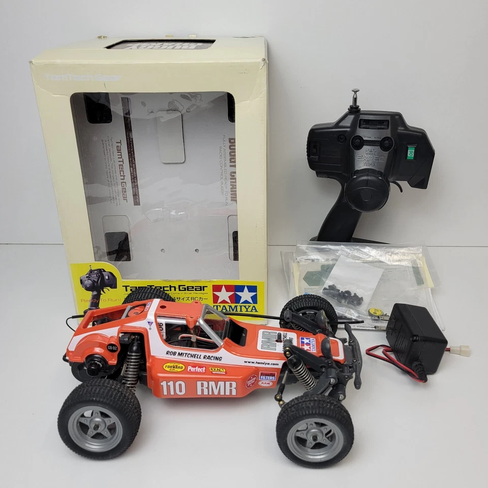 Rare Original Tamiya (Europe) Tamtech Gear Buggy Champ Complete w/ Box Grail RC - Image 2 of 4