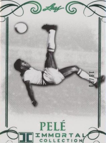 2019 Leaf Ultimate Sports Domin8ors Relics Pele/Ronaldinho/Neymar 