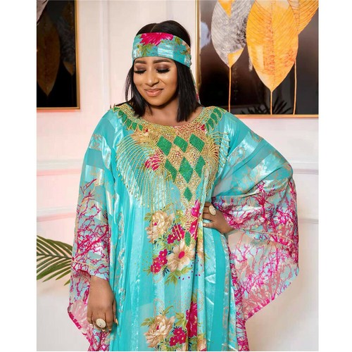 Moroccan Women Caftan African Dashiki Maxi Dress Farasha Robe Evening Party Gown - Picture 119 of 151
