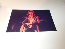 DAVID BOWIE 8X12 Photo Aladdin Sane Tour 1973 Live Concert Ronson Glam Rock  #1