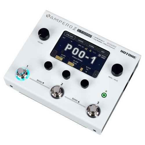 Hotone Ampero II Guitar Multi-Effects Processor Pedal Bass Amp Modeling IR MP300 - Picture 2 of 11