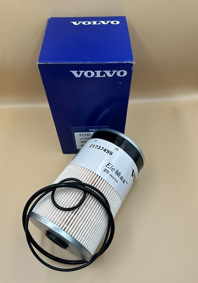 Filtro de combustible Volvo 6 piezas 21737499 25 micras reemplaza 85105380, 85105556 Kenworth Foto 3 de 4