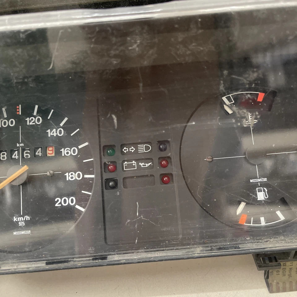 VW Golf 1 Kombiinstrument Tachomter Tacho 5440107800 - Bild 3 von 4