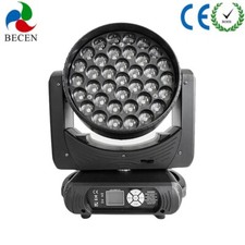 BECEN 37x15w RGBW 4in1 Led wash zoom moving head light dj Disco Stage Lighting