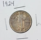 1924 Standing Liberty Quarter : Fine +