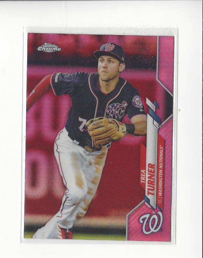 2020 Topps Chrome Baseball Pink Refractor Singles - You Choose