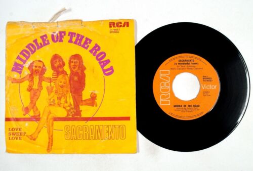 Middle Of The Road – Sacramento / Love Sweet Love 7" Vinyl VG+/G AQ178 - Picture 1 of 4