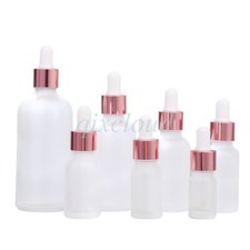 10ml 30ml 50ml 100ml Clear Frosted Glass Dropper Bottles Essential Oil Bottles