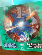 New Legendary Landmarks 1000 Piece Puzzle 27" Circle The Round Table Collection