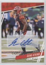 2020 Panini Prestige Xtra Points Orange Signatures 20/25 Geno Atkins Auto b6s
