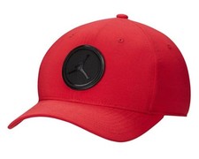  30 Nike Air Jordan JUMPMAN Club H86 Rise Patch Hat Red Black sz L/XL